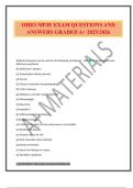 OHIO MPJE EXAM QUESTIONS AND ANSWERS GRADED A&plus; 2025&sol;2026