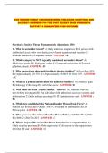  DOD INSIDER THREAT AWARENESS NEWLY RELEASED QUESTIONS AND ACCURATE ANSWERS FOR THE MOST RECENT EXAM VERSION TO SUPPORT A GUARANTEED PASS OUTCOME