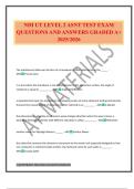 NDI UT LEVEL 2 ASNT TEST EXAM QUESTIONS AND ANSWERS GRADED A&plus; 2025&sol;2026