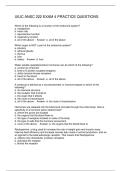 UIUC ANSC 222 EXAM 4 PRACTICE QUESTIONS