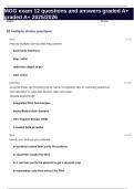 MGG exam 12 questions and answers graded A&plus; graded A&plus; 2025&sol;2026