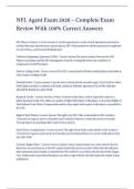 NFL Agent Exam 2026 &ndash; Complete Exam Review With 100&percnt; Correct Answers