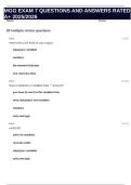MGG EXAM 7 QUESTIONS AND ANSWERS RATED A&plus; 2025&sol;2026