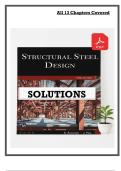 Solutions Manual to Structural Steel Design &lpar;3rd Edition&rpar; by Aghayere