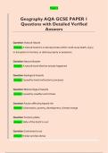 AQA GCSE Geography Paper 1 Questions & Answers &vert; Physical Geography Exam Prep