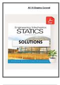 Solutions manual to engineering mechanics statics 4th edition by pytel