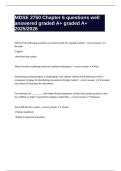 MDSE 2750 Chapter 6 questions well answered graded A&plus; graded A&plus; 2025&sol;2026
