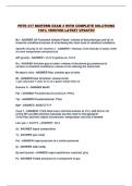 PETR 317 MIDTERM EXAM 2 WITH COMPLETE SOLUTIONS 100&percnt; VERIFIED LATEST UPDATE&excl;&excl;