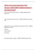 7Brew Test Latest Questions And  Answers 2025&vert;2026 Verified Graded A&plus;  Already Passed&excl;
