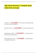 High School Chemistry &vert; Complete Study  Guide & Key Concepts