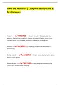 CHM 219 Module 5 &vert; Complete Study Guide &  Key Concepts
