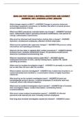 SENG 680 POST EXAM 2 MATERIAL QUESTIONS AND CORRECT ANSWERS 100&percnt; VERIFIED LATEST UPDATE&excl;&excl;