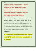 NCC EFM EXAM VERSION 1&comma;2 AND 3 NEWEST  2026&sol;2027 ACTUAL EXAM COMPLETE 450  QUESTIONS AND 100&percnt;CORRECT DETAILED  ANSWERS &lpar;VERIFIED ANSWERS&rpar; &vert;ALREADY  GRADED A&plus;&vert;&vert;BRAND NEW VERSION&excl;&excl; 