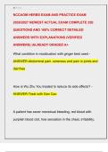 NCCAOM HERBS EXAM AND PRACTICE EXAM  2026&sol;2027 NEWEST ACTUAL EXAM COMPLETE 350  QUESTIONS AND 100&percnt; CORRECT DETAILED  ANSWERS WITH EXPLANATIONS &lpar;VERIFIED  ANSWERS&rpar; &vert;ALREADY GRADED A&plus;