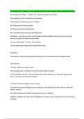 Accounting 1301 Chapter 5 Exam Questions with Correct Answers Latest Update 2025&sol;2026