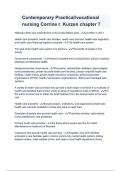 Contemporary Practical Vocational Nursing Corrine R&period; Kurzen Chapter 7 2026&sol; 2027 Study Materials with Solution