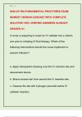 NGN ATI RN FUNDAMENTAL PROCTORED EXAM  NEWEST VERSION 2026&sol;2027 WITH COMPLETE  SOLUTION 100&percnt; VERIFIED ANSWERS ALREADY  GRADED A&plus;