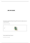 BIO 260 UNIT 1 QUESTIONS AND VERIFIED ANSWERS