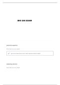 UTK BIO 260 EXAM 2 QUESTIONS AND VERIFIED ANSWERS