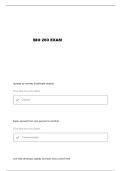 BIO 260 EXAM 3 QUESTIONS AND VERIFIED ANSWERS