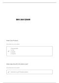 BIO 260 QUIZ 4 QUESTIONS AND VERIFIED ANSWERS