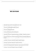 BIOLOGY 260 &lpar;PHYSIOLOGY&rpar; PRACTICUM 1 REVIEW QUESTIONS AND VERIFIED ANSWERS