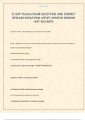 FL GHP Practice EXAM QUESTIONS AND CORRECT DETAILED SOLUTIONS LATEST UPDATED VERSION JUST RELEASED