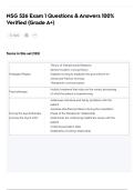 NSG 526 Exam 1 Questions & Answers 100&percnt; Verified &lpar;Grade A&plus;&rpar;