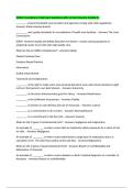 N3632 Foundations Final Exam Questions with Correct Answers Graded A&plus;