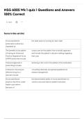 NSG 6005 Wk 1 quiz &vert; Questions and Answers 100&percnt; Correct