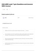 NSG 6005 week 7 quiz Questions and Answers 100&percnt; Correct