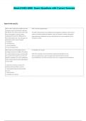 Week 8 NSG 6005- Exam Questions with Correct Answers 