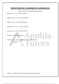 SIMPLE POSITIVE&comma; COMPARATIVE&comma; SUPERLATIVE&period; The smart way to Pass &vert; Real Tests&comma; Real results&excl;
