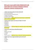 Prepare effectively for your RVTI Level 1 certification with the latest 2026 edition of the exam practice set&period; This comprehensive resource includes 100 carefully curated questions covering all key topics&comma; each paired with clear&comma; detailed answers and expla