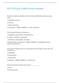 PSY 7712 quiz 4 With Correct Answers
