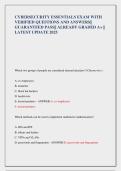 CYBERSECURITY ESSENTIALS EXAM WITH  VERIFIED QUESTIONS AND ANSWERS&vert;&vert;  GUARANTEED PASS&vert;&vert; ALREADY GRADED A&plus; &vert;&vert;  LATEST UPDATE 2025