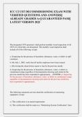 ICC U2 UST DECOMMISSIONING EXAM WITH  VERIFIED QUESTIONS AND ANSWERS&vert;&vert;  ALREADY GRADED A&plus;&vert;&vert; GUARANTEED PASS&vert;&vert;  LATEST VERSION 2025