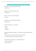 NSG124 exam 2 &lpar;units 5-8&rpar; Questions with Correct Answers &vert; Latest Update
