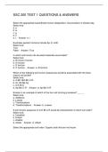 SSC 200 TEST 1 QUESTIONS & ANSWERS