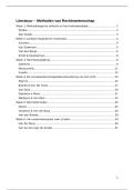 Samenvatting Syllabus -  Methoden van Rechtswetenschap &lpar;R&lowbar;MethR&rpar;