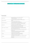 NSG222 Exam 1 &ndash; OB Questions and Answers