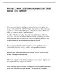 POS2041 EXAM 4 QUESTIONS AND ANSWERS &lpar;LATEST&rpar; SOLVED 100&percnt; CORRECT&excl;&excl;