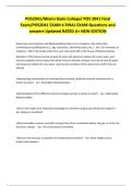 POS2041&sol;Miami Dade College&sol; POS 2041 Final Exam&sol;POS2041 EXAM 4 FINAL EXAM Questions and answers Updated RATED A&plus; NEW EDITION 