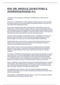 IDIS 199- MODULE 2QUESTIONS & ANSWERS&lpar;GRADED A&plus;&rpar;
