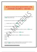 RCIS CCI EXAM &num;3 QUESTIONS AND ANSWERS GRADED A&plus; 2025&sol;2026