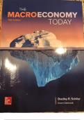 Test Bank For The Macro Economy Today 15th Edition by Bradley R&period; Schiller and Karen Gebhardt ISBN 9781260098518 Chapters&lpar;1 to 21&rpar;