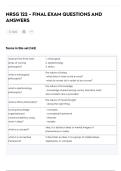 NRSG 122 - FINAL EXAM QUESTIONS AND ANSWERS