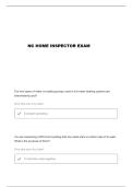NEW NC HOME INSPECTOR STUDY QUESTIONS AND VERIFIED ANSWERS