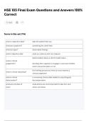 NSE 103 Final Exam Questions and Answers 100&percnt; Correct