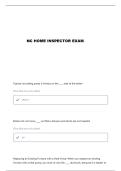 NC HOME INSPECTOR HEATING INSPECTION 2 QUESTIONS AND VERIFIED ANSWERS